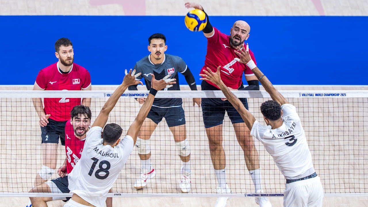 Canada rallies past Libya in four sets to open FIVB Men’s World Championship campaign